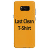 last clean t shirt funny humor college vintage s 3xl Samsung Galaxy S8