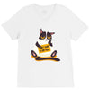 i dont want to job V-Neck Tee
