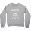 legendary riders are born in 1963 Crewneck Sweatshirt