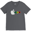 apple mac man V-Neck Tee