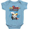 mighty hamthoro Baby Onesie