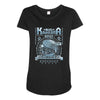 kahuna burger Maternity Scoop Neck T-shirt