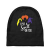 spell on you white letter Baby Beanies