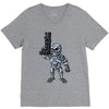 time traveling cyborg V-Neck Tee