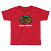 angry pumkin Toddler T-shirt