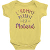 l homme parfait est motard Baby Onesie