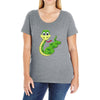 snake anime Ladies Curvy T-Shirt