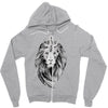 lion with crown Zipper Hoodie