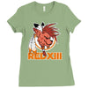 cosmo canyon reds Ladies Fitted T-Shirt