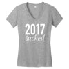 2017 sucked Women's V-Neck T-Shirt