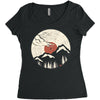 Mountain Wildlife Women's Triblend Scoop T-shirt