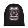 Never Underestimate The Strength Of A Breast Cancer Warrior Baby Beanies