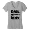 cereale tueur cuillere Women's V-Neck T-Shirt