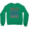 my mom is in heaven forever Crewneck Sweatshirt
