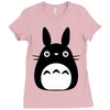 totoro Ladies Fitted T-Shirt