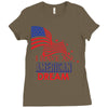 I Have an American Dream Ladies Fitted T-Shirt