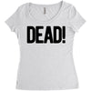 dead Women's Triblend Scoop T-shirt
