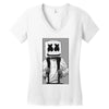 man Women's V-Neck T-Shirt