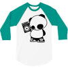 panda 3/4 Sleeve Shirt
