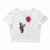 the balloon fairy Crop Top