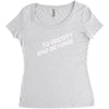 to obesity and beyond Women's Triblend Scoop T-shirt