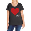 Bestie Ladies Curvy T-Shirt