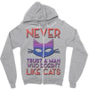 never trust a man Zipper Hoodie