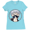 kakashi Ladies Fitted T-Shirt