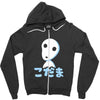 glowing spirit Zipper Hoodie