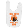wine witch! Baby Bibs