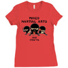 mixed martial arts and crafts Ladies Fitted T-Shirt