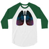 Lungs 3/4 Sleeve Shirt