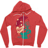 alien plant Zipper Hoodie