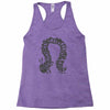 greedy caterpillar Racerback Tank