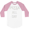pizza all day 3/4 Sleeve Shirt