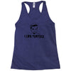 i like turtles t shirt s m l xl 2xl 3xl funny zombie kid humor geeky n Racerback Tank