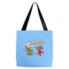 Jaq And Gus Cinderella Tote Bags