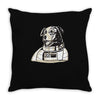 Laika The Space Dog Throw Pillow