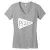 Pizza Women's V-Neck T-Shirt