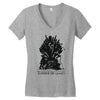 throne of games Women's V-Neck T-Shirt