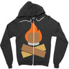 campfire tradition Zipper Hoodie
