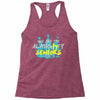 we are the almig17ty seniors carver high school Racerback Tank
