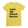 Jude JB Willem Malcolm Ladies Fitted T-Shirt