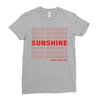 Good Morning Sunshine Ladies Fitted T-Shirt
