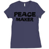 peace maker Ladies Fitted T-Shirt