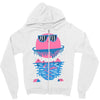 happy outdoors   porky roebuck Zipper Hoodie