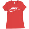 donor   mens funny Ladies Fitted T-Shirt