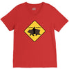bear shark V-Neck Tee