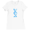 dna csi Ladies Fitted T-Shirt