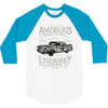america's  highway 3/4 Sleeve Shirt